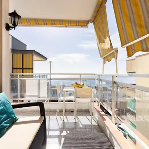  Apartment Home2book Paradise Playa Las Vistas, Terrace & Wifi